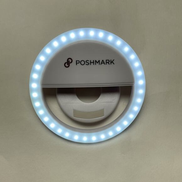 Poshmark Swag Online Meeting Adjustable Vanity Light w/Clip Micro USB Charger - Picture 13 of 14